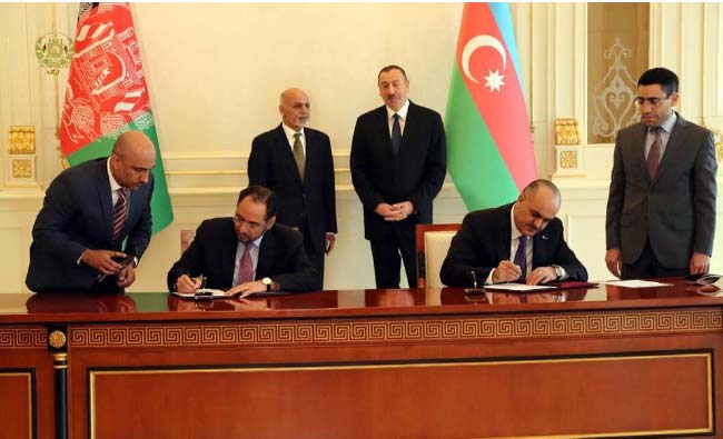 Afghanistan, Azerbaijan Sign Two Agreements
